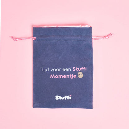 blauwe reiscocon stuffi